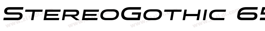 StereoGothic 650字体转换 StereoGothic 650字体转换